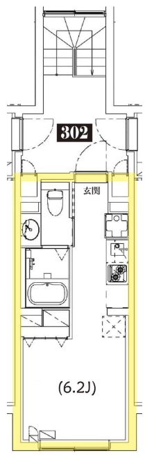 Ts Residence 白金高輪の間取り写真