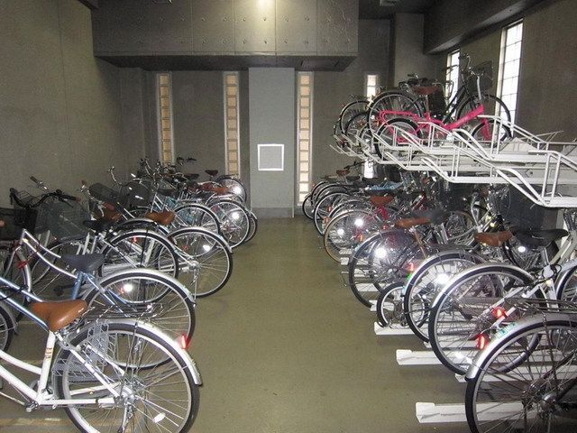 駐車場　駐輪場