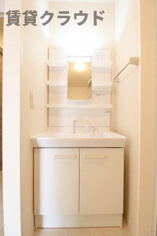 洗面設備　同タイプのお部屋の写真になります！