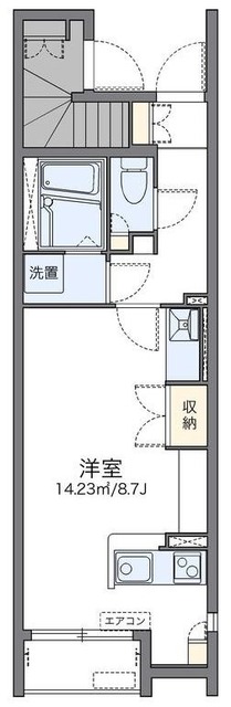 レオネクストルミエールの間取り写真