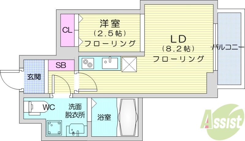 Forest Valley南仙台の間取り写真