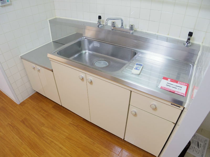 キッチン　ガスコンロ設置可