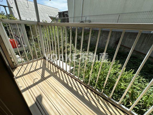 バルコニー　別号室の写真となります。現況優先。