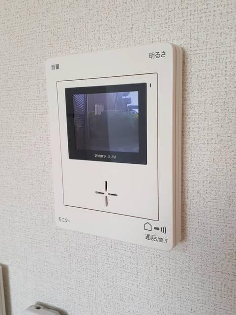 セキュリティ　モニター付きインターホン