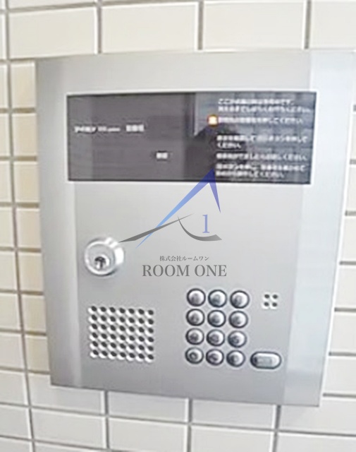 セキュリティ　オートロックです。