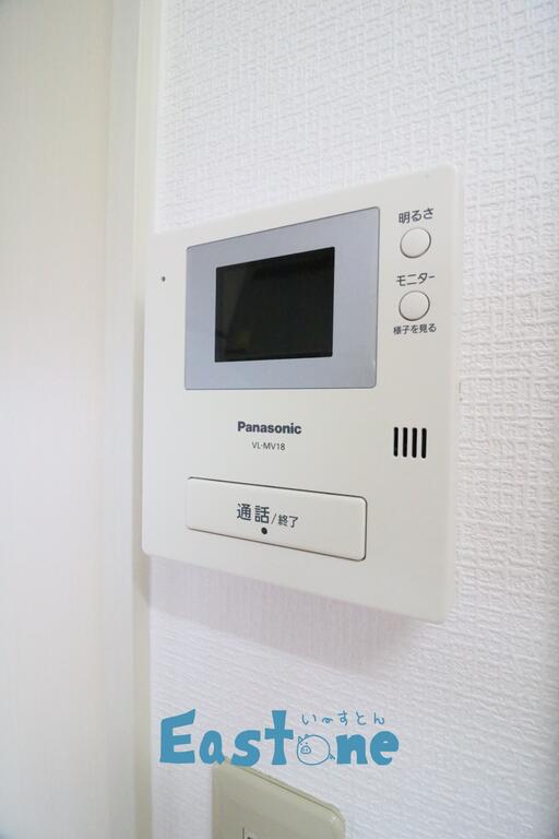セキュリティ　モニター付きで安心♪