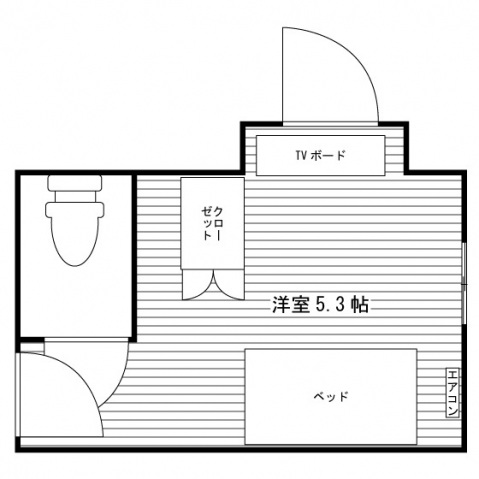 ウイニング・フィールドKITAMIの間取り