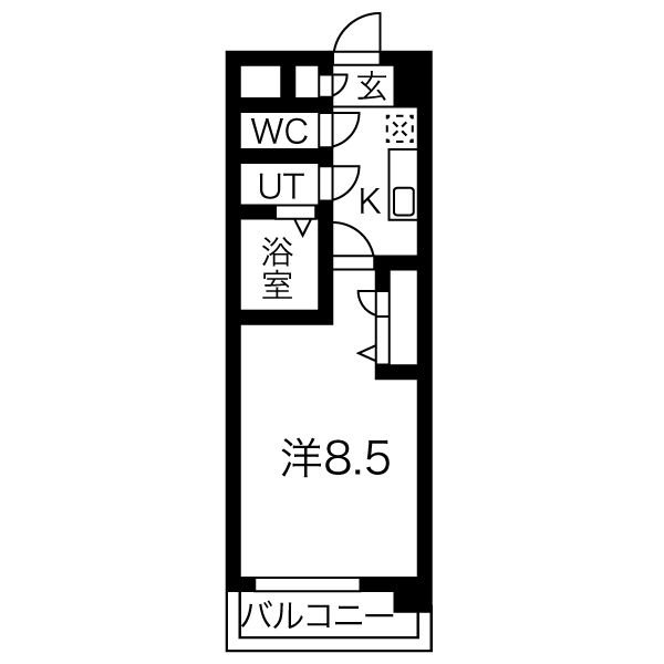 カーサ・ルピナスの間取り