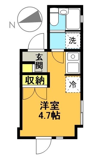 ヒューゲルハイム三軒茶屋の間取り