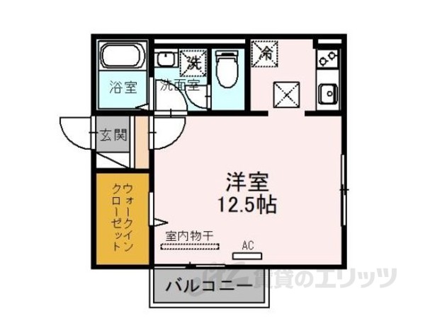 セジュールSAKAHANの間取り