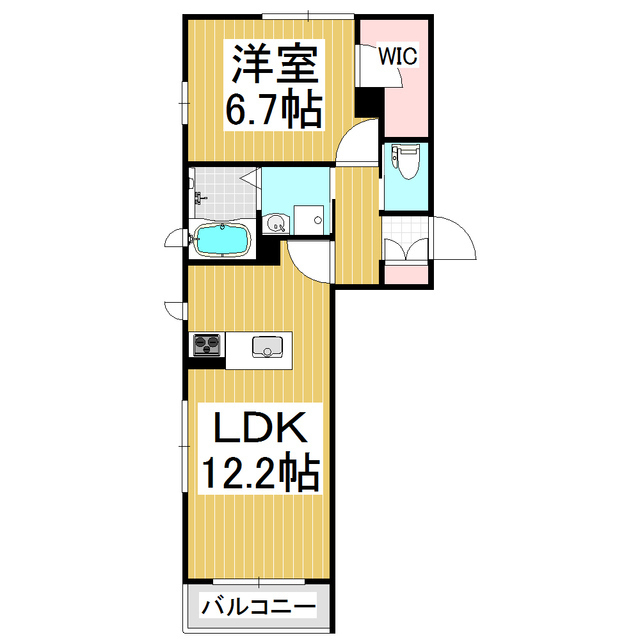 プレ　デュ　シャトーの間取り