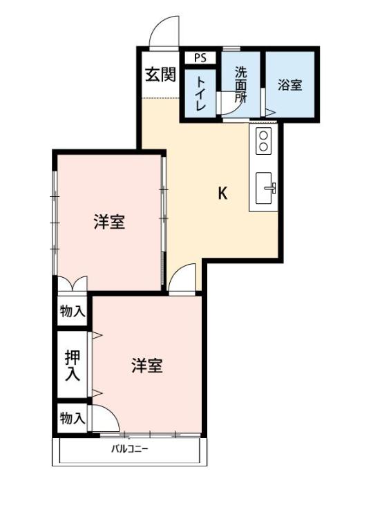 サンコーポ羽鳥の間取り