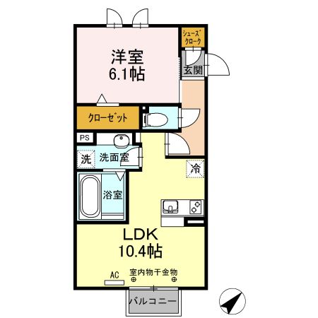 スカイパルの間取り