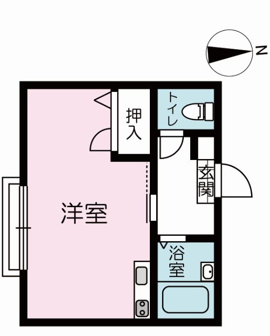 カーサエスクレアC棟の間取り