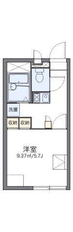 レオパレスプランドール木太IIの間取り