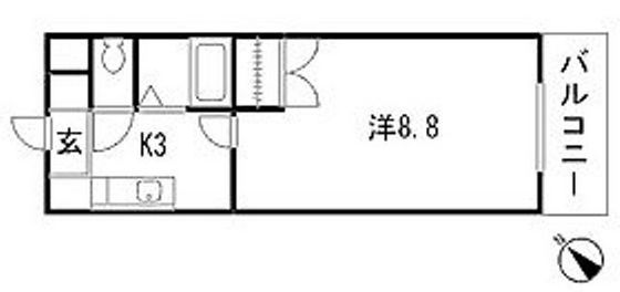 ウィル緑井の間取り