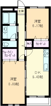 キララ25の間取り