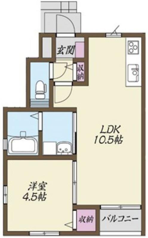 Ｋパラッツォ加古川の間取り