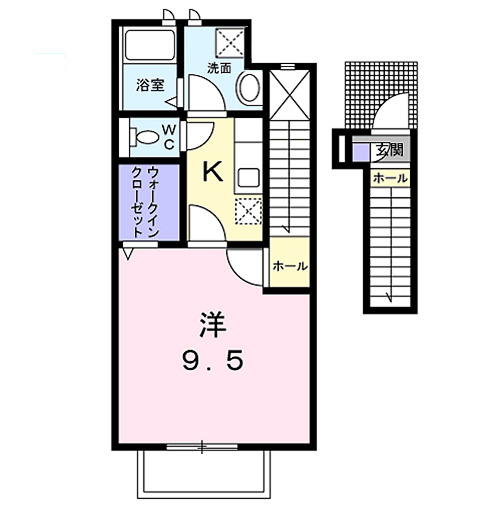 Aspirera石田の間取り