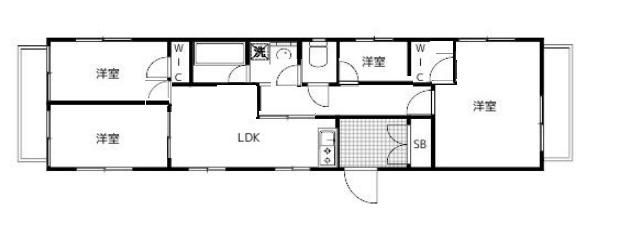 【北区田端新町のマンションの間取り】