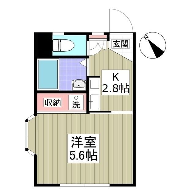 パレス金森台の間取り