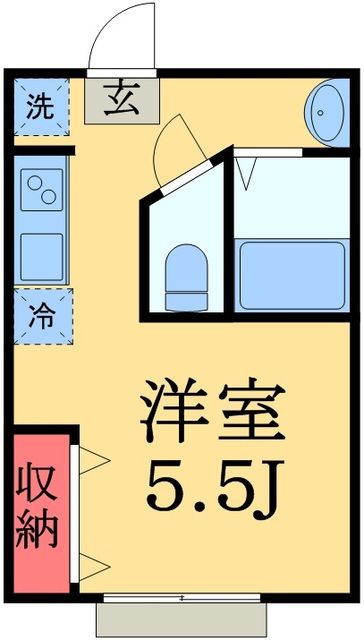 佐倉市臼井のアパートの間取り