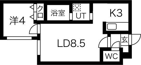 LUMIC本郷通(ルミック)の間取り