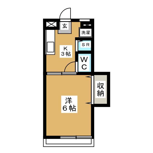 大田区矢口のマンションの間取り