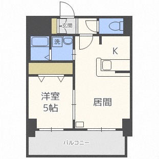 サンコート本通　ガーデンヒルズの間取り