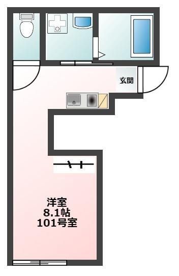 ルラシオン沼袋の間取り