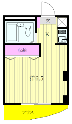 ハイムあさかの間取り