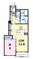 浅口市鴨方町鴨方のマンションの間取り