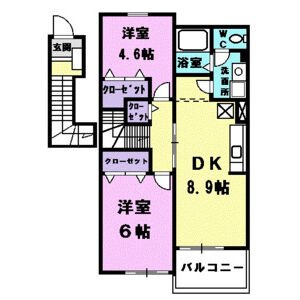 ハル２番館の間取り