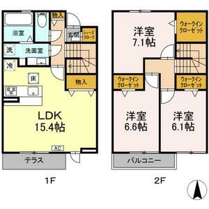 パークヒルズの間取り