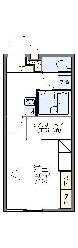 レオパレスフリージアの間取り