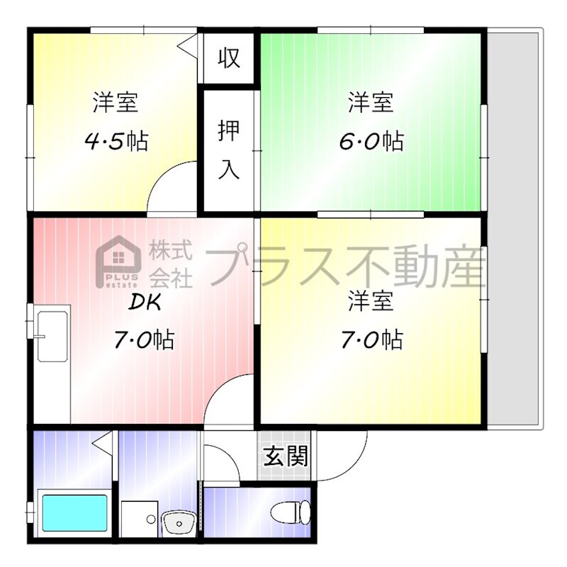 ミュルアコートの間取り