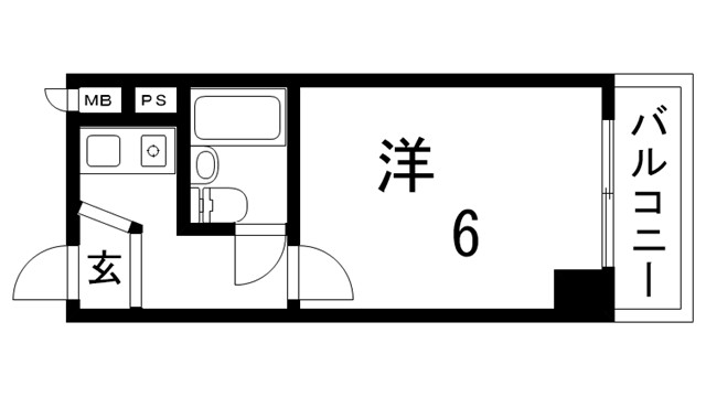 【ネオアージュ神戸元町の間取り】