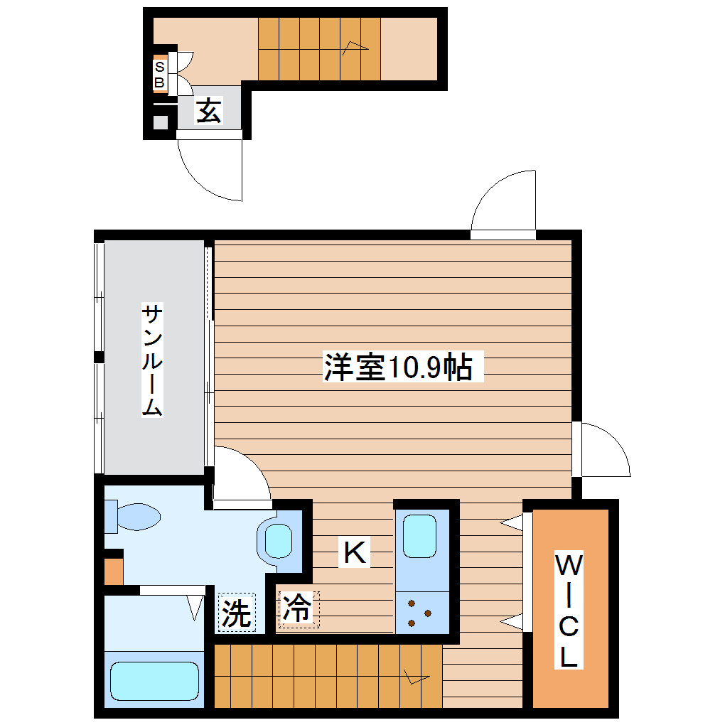 イリーデの間取り