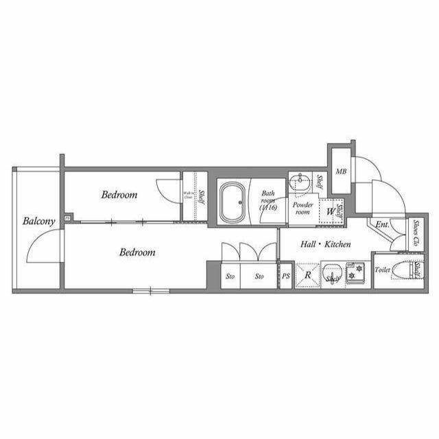 ＡＣＰ　Ｒｅｓｉｄｅｎｃｅ　中延の間取り