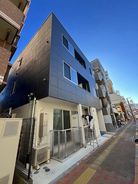 小平市花小金井のマンションの建物外観