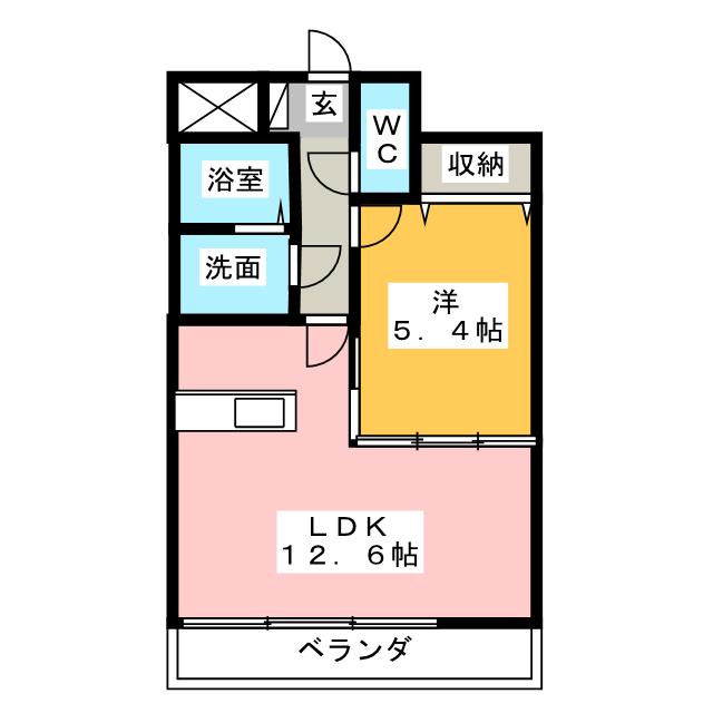 リンデンバウムＪ３の間取り