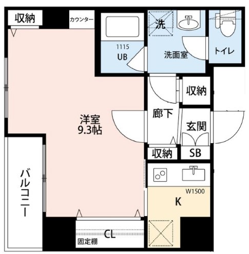 COURT王子神谷の間取り