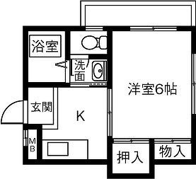 高蔵寺マンションの間取り