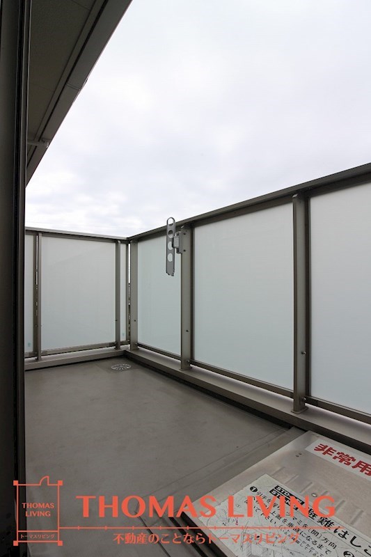 バルコニー　日当たり良好です。