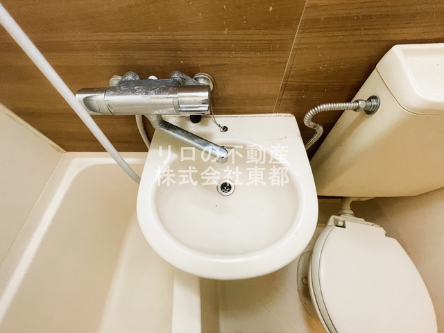 洗面設備　洗面ボウルもついているので、ここで洗顔できますね☆