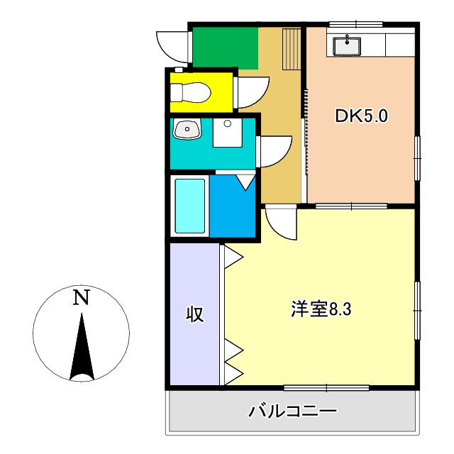 さんさんハウスの間取り