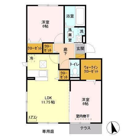 オークスの間取り