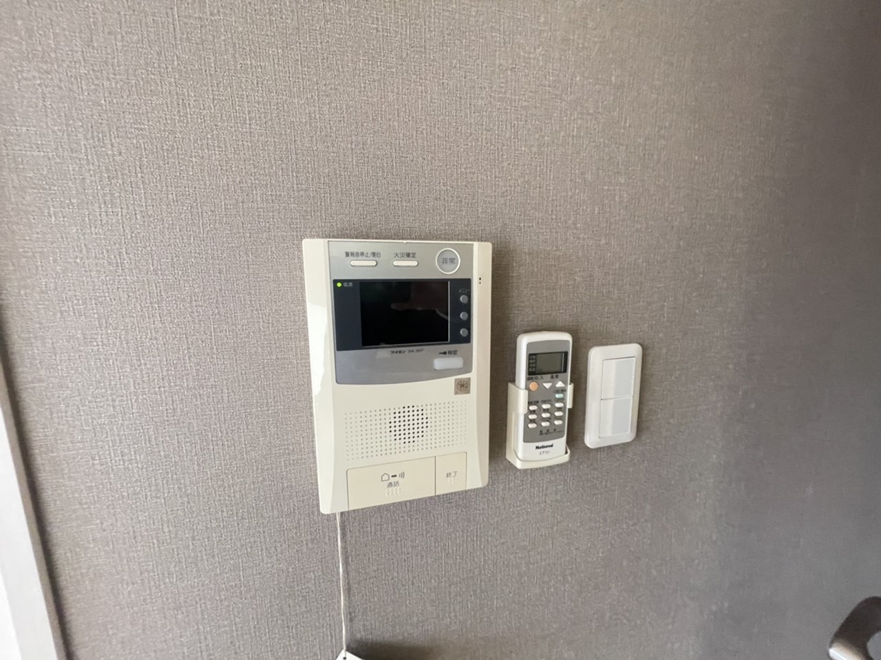 セキュリティ　※同物件、別部屋です。