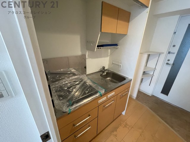 キッチン　IHコンロ付きのコンパクトなキッチン！