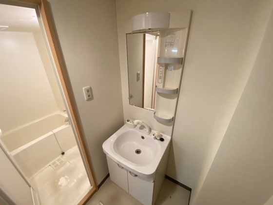 洗面設備　別号室の写真になります。